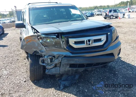2011 Honda Pilot Ex from USA, damaged, VIN 5FNYF4H40BB016459